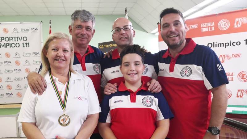 Amalia Ramondelli y Yerai Mínguez ganan la medalla de oro en el III Open de Pistola y Carabina de Aire Comprimido de Sevilla