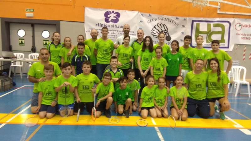 Fin de temporada para el bádminton alhaurino