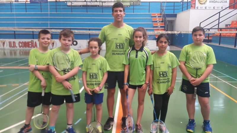 Los peques del bádminton siguen en forma