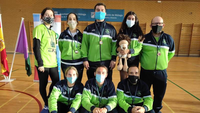 Agridulce final de liga malagueña para el bádminton alhaurino