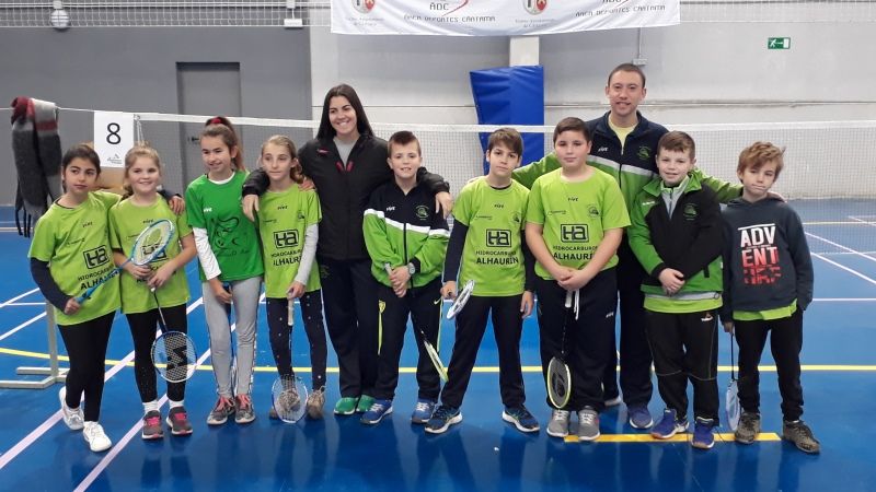 Los peques del bádminton son muy grandes