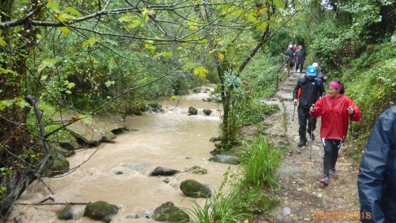 El  Alpino Jarapalos en la XXIV Travesía  Sierra de  Grazalema