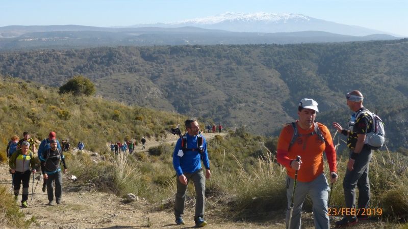 El C.D.  Alpino Jarapalos en la XVI Travesía de Resistencia Granada la Costa por la Sierra de la Almijara