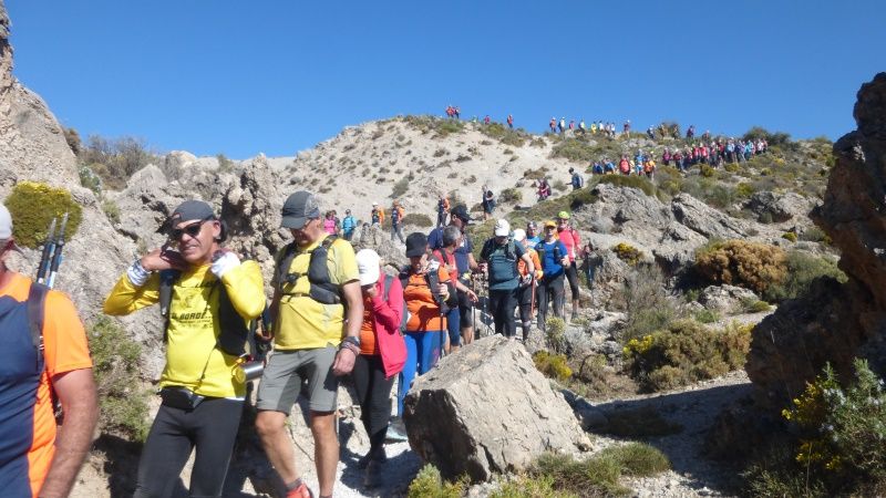 El C.D. Alpino Jarapalos en la VII T.R. 35 Millas al Borde