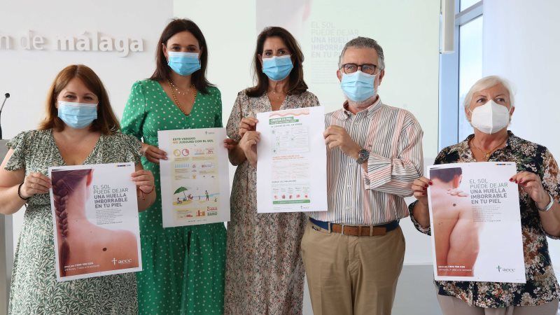 AECC y diputación presentan una campaña de prevención solar para los 103 municipios de la provincia