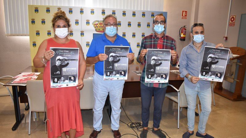 José Ortega Manzanita actuará en Alhaurín de la Torre junto a un elenco de extraordinarios artistas