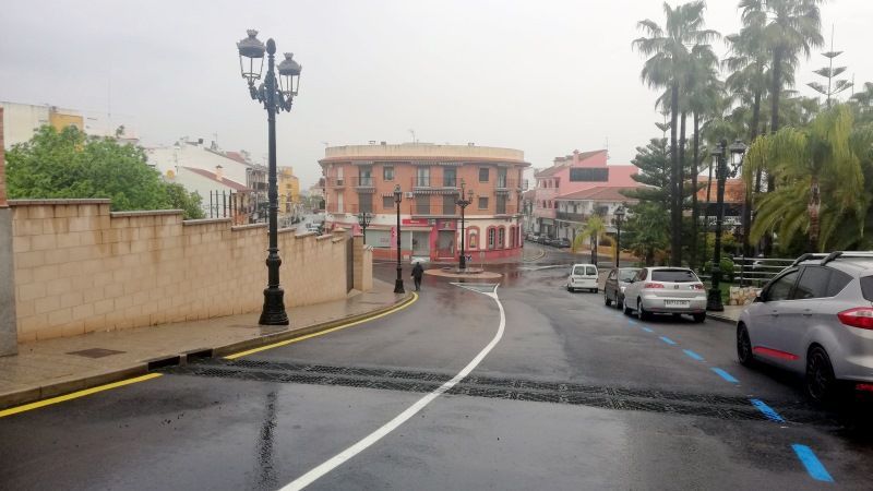 Reabre al tráfico la bajada del Parque tras finalizar las obras del entubado del arroyo Blanquillo