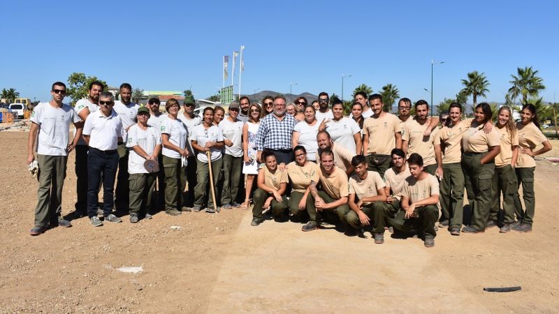 Recta final del taller de empleo y la escuela-taller, que han formado a una treintena de personas