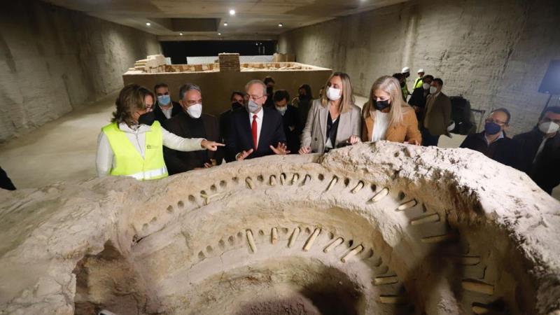 La Junta invertirá 1,3 millones en el espacio expositivo de la arqueología del Metro de Málaga