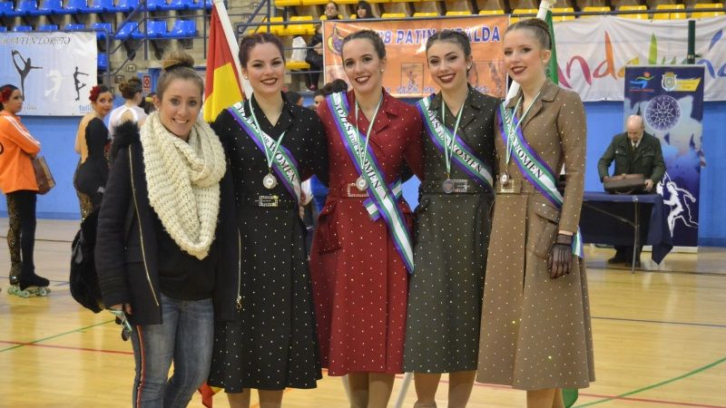 Subcampeonato de Andalucía para el Club Patinaje Artístico Alhaurín de la Torre