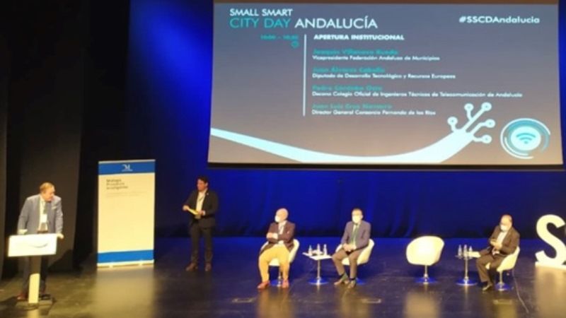 Joaquín Villanova participa en el encuentro “Small Smart City Day Andalucía”