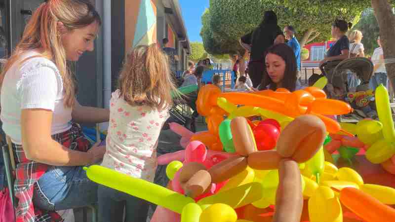 Cita con la solidaridad en el colegio El Pinar