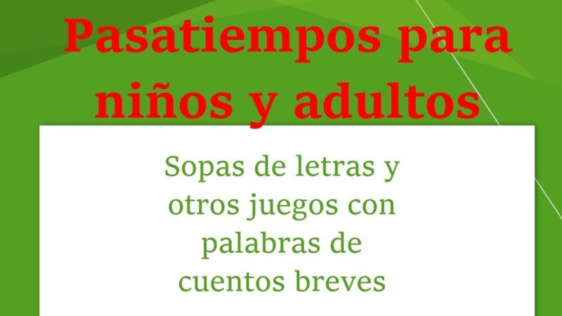 García Velasco publica un nuevo libro titulado “Pasatiempos para niños y adultos”