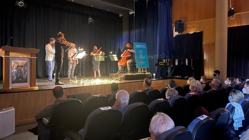 La obra 'The Juliette Letters' abre con brillantez el XVI Ciclo de Música de Cámara