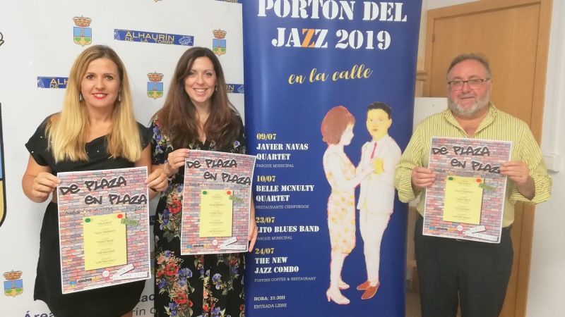 De Plaza en Plaza y el Portón del Jazz en la Calle llenarán de música las noches de verano en Alhaurín