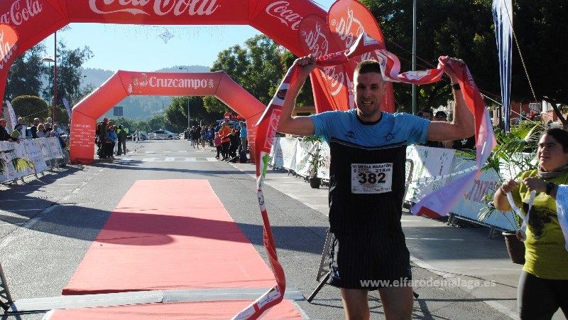 Andrés Carnevali y Emily Proto se adjudican la 6ª edición del Medio Maratón de Alhaurín de la Torre
