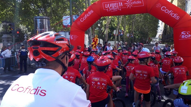 150 niños cruzarán la línea de meta en Alhaurín de la Torre con La Vuelta Junior Cofidis