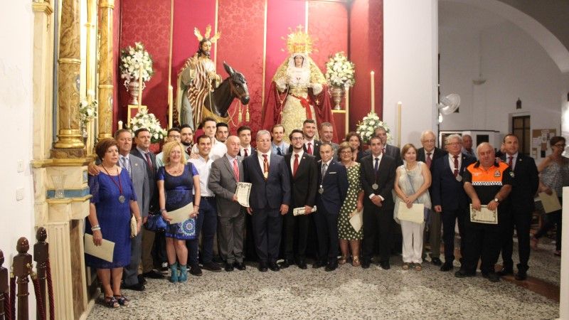 Toma de posesión de la nueva junta de gobierno de la Pollinica de Alhaurín de la Torre