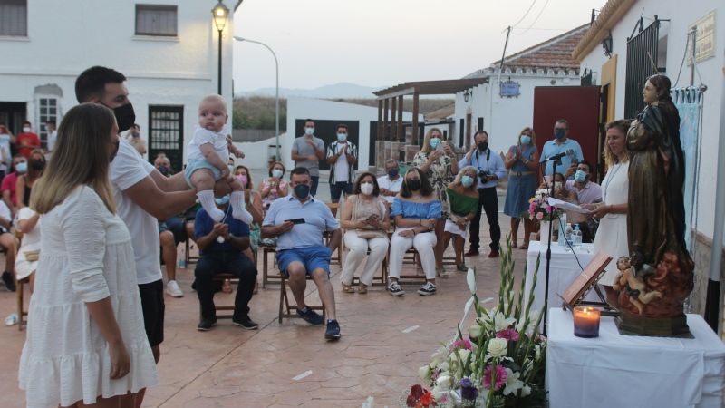 Los vecinos de Zapata celebraron la festividad de la Asunción de María
