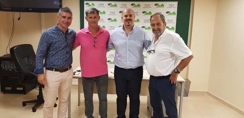 La Fundación Las Canteras mantiene su colaboración con el Alhaurín de la Torre C. F.