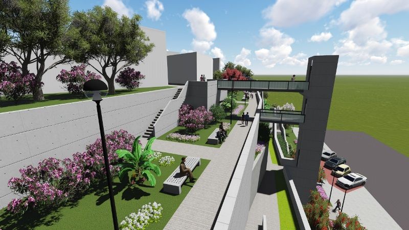 Adjudicadas las obras de la plaza que embellecerá y conectará las Palmillas y la Huertecilla