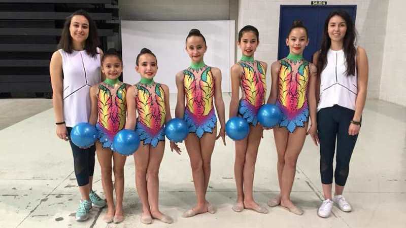 Fenomenal fin de semana para la gimnasia rítmica de Alhaurín de la Torre