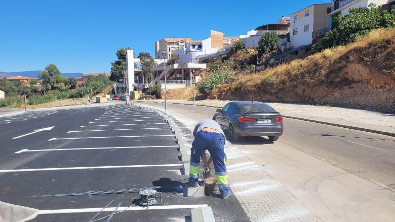 El lunes 3 de octubre entra en servicio el aparcamiento en superficie de La Huertecilla
