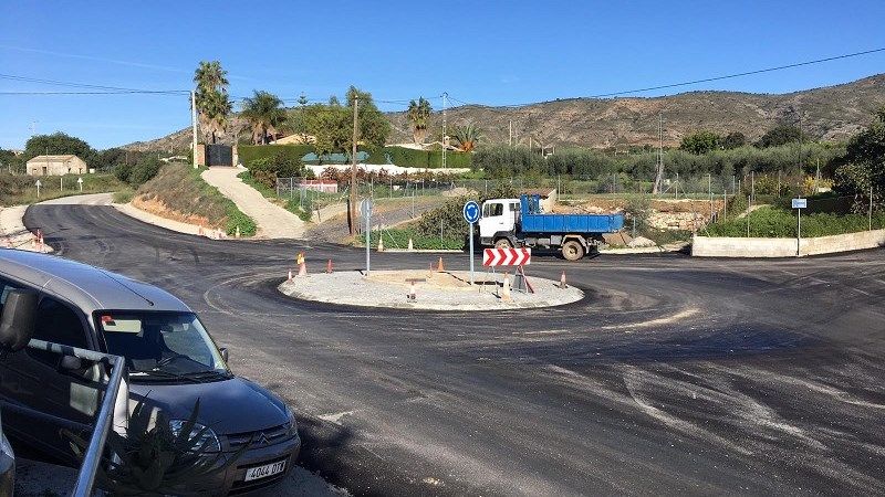 La Diputación ultima las obras de mejora de la carretera que une Alhaurín de la Torre y Alhaurín el Grande