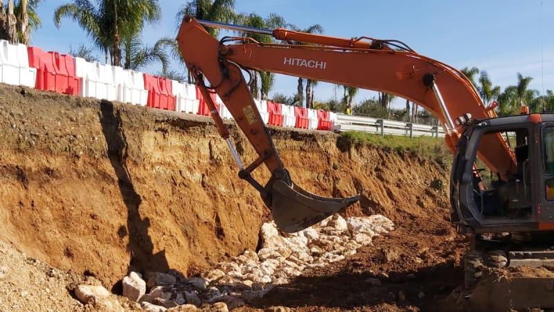 La Diputación valora en 300.000 euros la reparación de los daños ocasionados por el temporal ‘Gloria’ en la vía que une Alhaurín de la Torre y Alhaurín el Grande