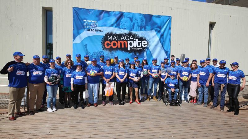 Un total de 22 clubes de alto nivel entran a formar parte del Plan Málaga Compite de la Diputación de Málaga