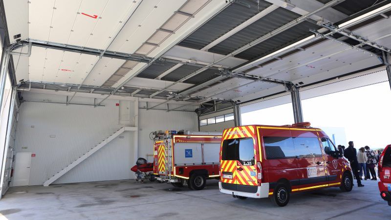 El Consorcio Provincial de Bomberos realiza dos actuaciones tras las fuertes lluvias de esta madrugada