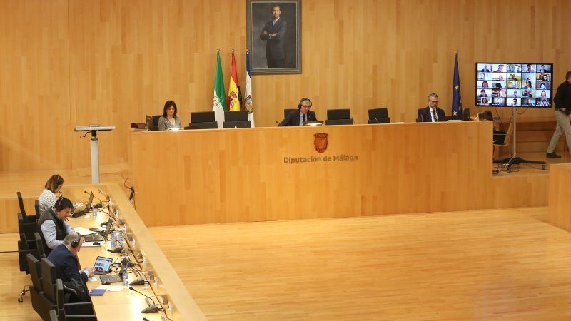 El Plan Málaga de la Diputación para la recuperación económica de la provincia sale adelante con un amplio apoyo