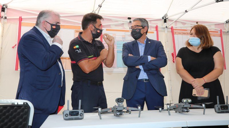 El Consorcio Provincial de Bomberos incorpora drones en su dispositivo especial contra incendios forestales de este verano