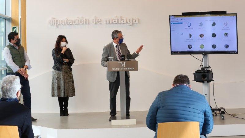 El Geoportal Provincial de Málaga integra imágenes áreas con más de tres millones de datos