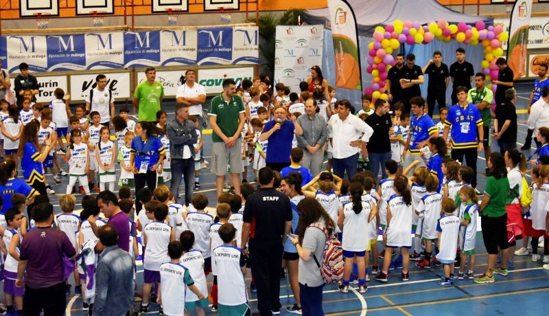 La gran fiesta del baloncesto malagueño de cantera vive otra histórica jornada en Alhaurín de la Torre