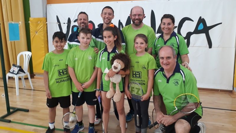 Final de liga malagueña para los equipos alhaurinos de bádminton