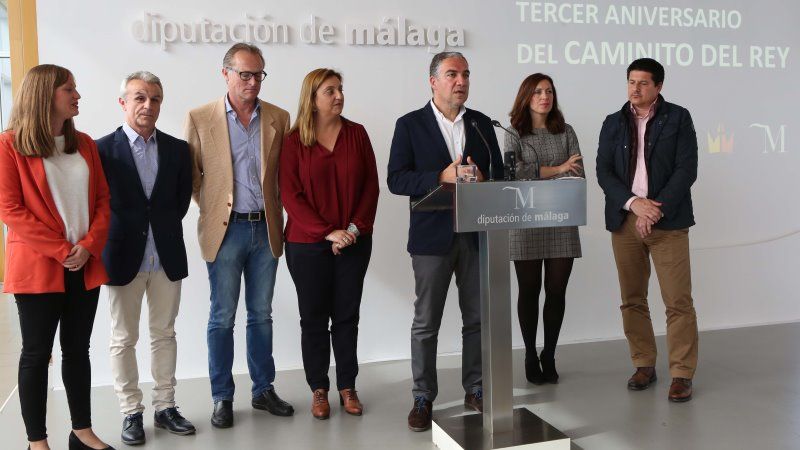 El Caminito del Rey alcanza el millón de visitantes a los tres años de su apertura