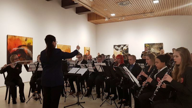 Dos jóvenes bandas musicales de Finlandia visitan Alhaurín de la Torre