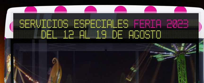 Alhaurín de la Torre estará doblemente conectado con la Feria de Málaga: bus específico y lanzadera
