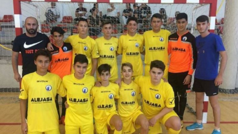 Cuatro jugadores del cadete del CD Victoria Kent FS, convocados con la selección malagueña