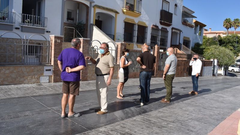 El Ayuntamiento finaliza los trabajos de reurbanización de la calle Generalife