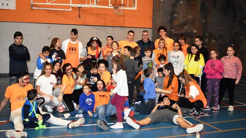 Medio centenar de niños y niñas han participado en el Campamento de Semana Blanca de Eo Eo