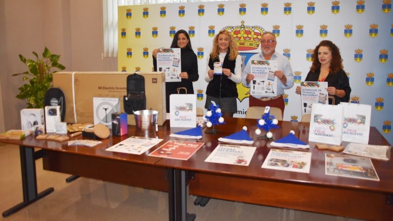 La campaña navideña de Comercio repartirá 3.340 regalos para los clientes de negocios locales