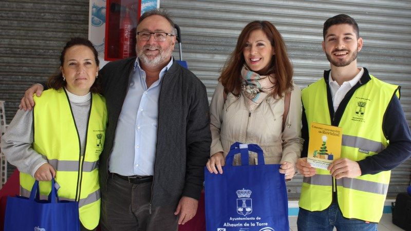 El Ayuntamiento fomenta el reciclaje y el consumo responsable durante estas fiestas