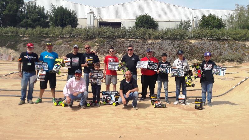 El Club Radiocontrol Alhaurín de la Torre acaparó el podio del Campeonato de Andalucía