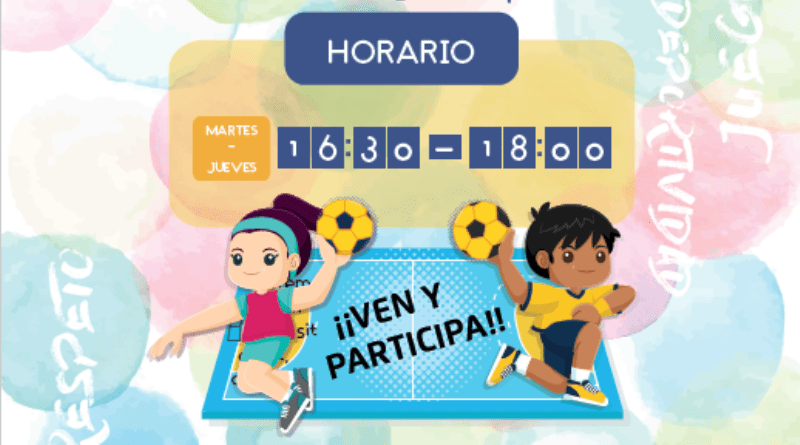 El 24 de septiembre comienzan los entrenamientos de la escuela deportiva de balonmano en el IES Capellanía