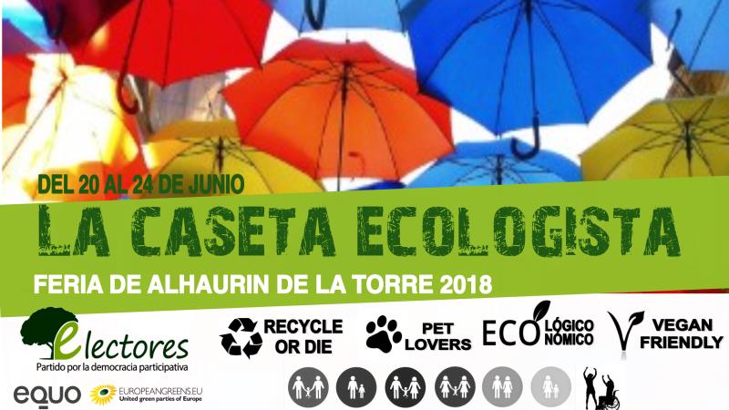 Vuelve la “Caseta Ecologista” de la Feria de Alhaurín