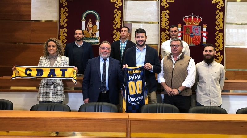 Recepción oficial a la nueva directiva del Club Baloncesto Alhaurín de la Torre