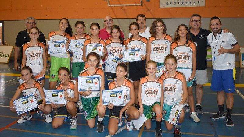 El I Campus de Tecnificación del C. B. Alhaurín de la Torre se clausuró con más de cien participantes