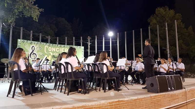 Espectacular concierto de verano de la Banda Municipal de Música